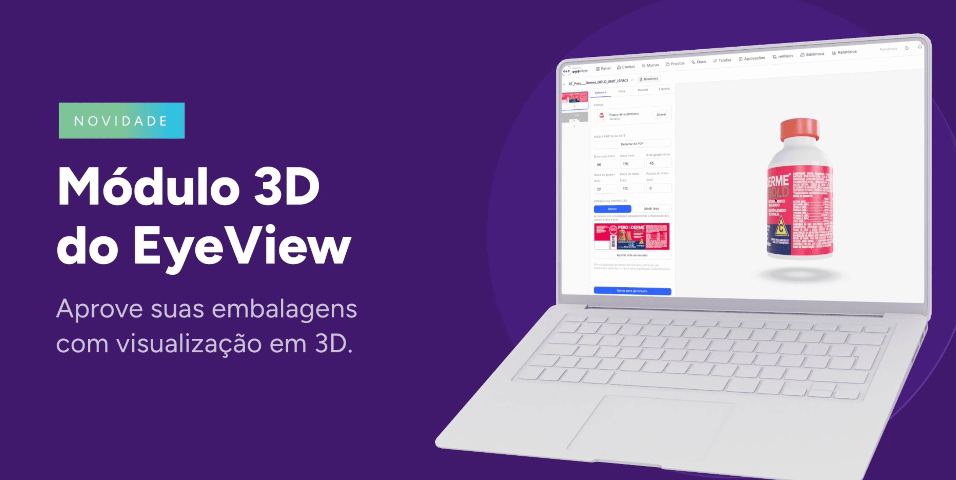 Aprovação de embalagens em 3D: mais agilidade e segurança